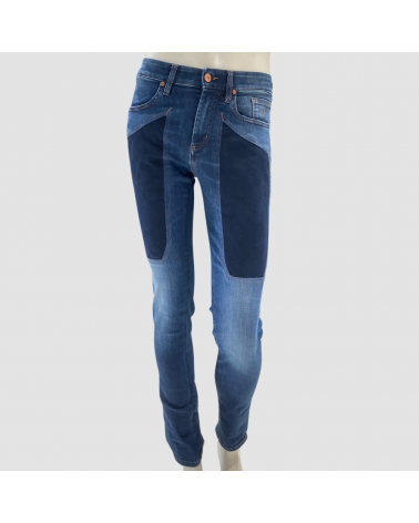 Jeans Jeckerson John con toppe blu