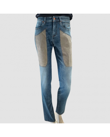 Jeans jeckerson John con toppe grigie