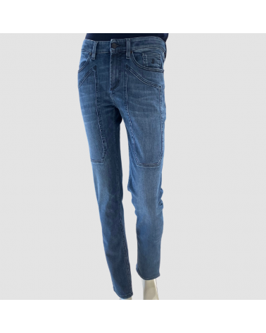 Jeans Jeckerson John con toppe cucite