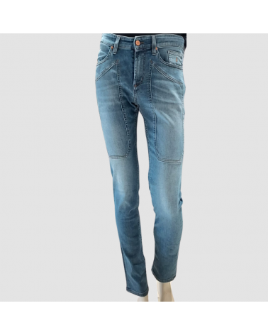 Jeans Jeckerson Jordan con toppe cucite