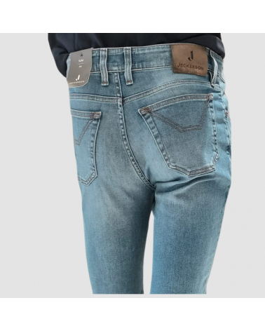 Jeans Jeckerson Jordan con toppe cucite